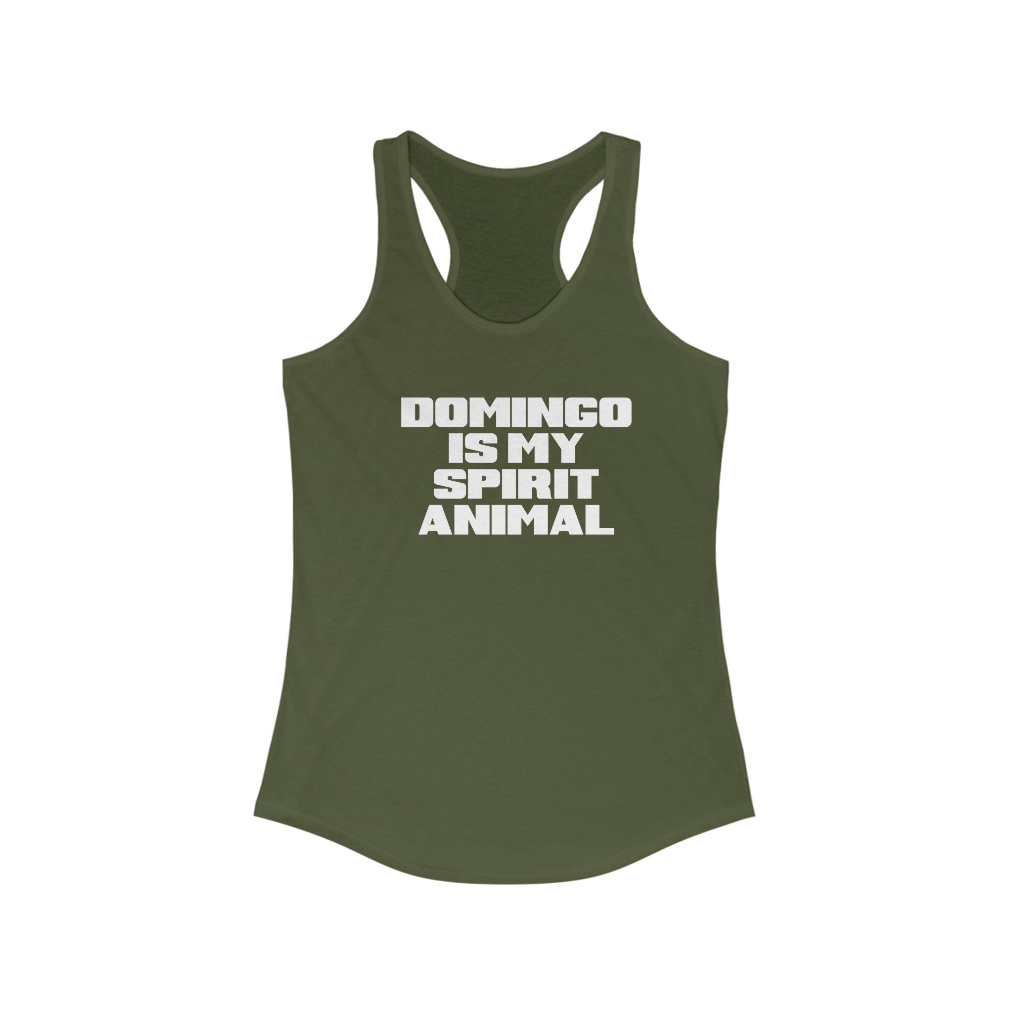 Widespread Panic Domingo Spirit Animal WSP WSMFP Inspired Women's Ideal Racerback Tank