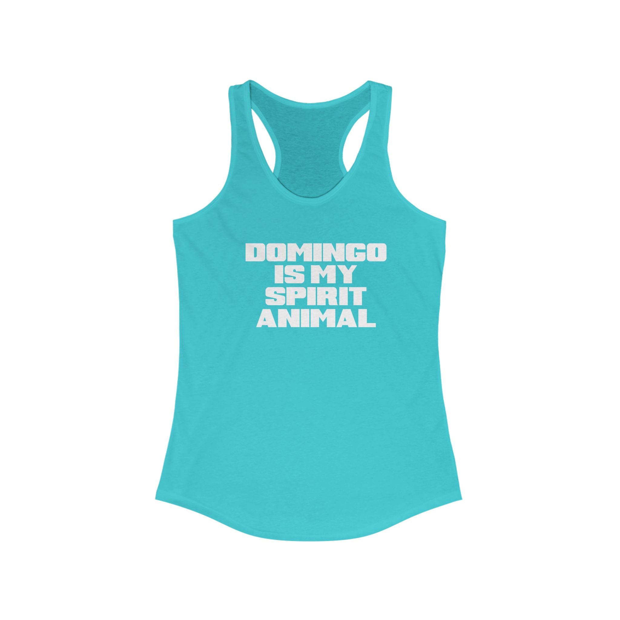 Widespread Panic Domingo Spirit Animal WSP WSMFP Inspired Women's Ideal Racerback Tank