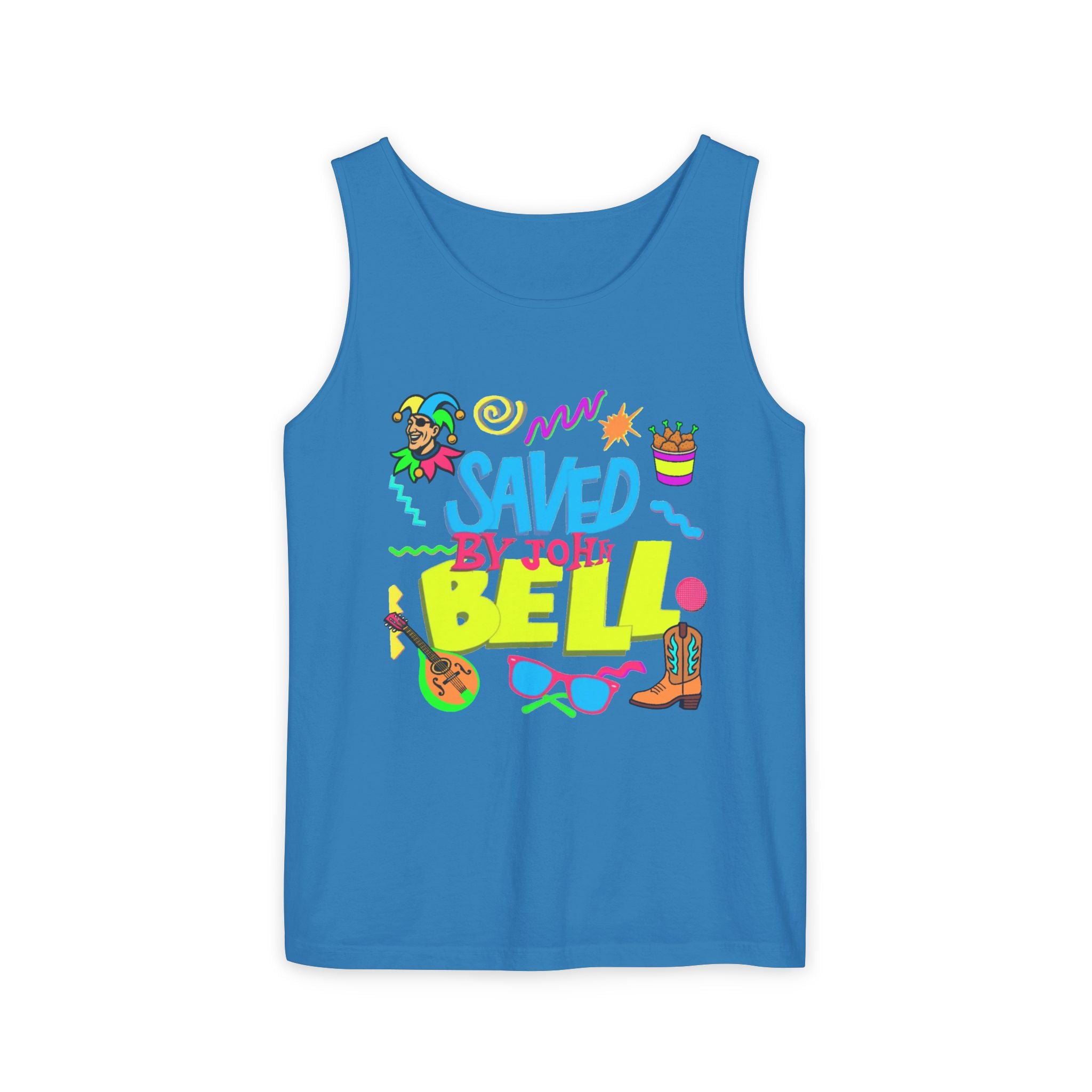 Saved By John Bell Comfort Colors Unisex Tank Top