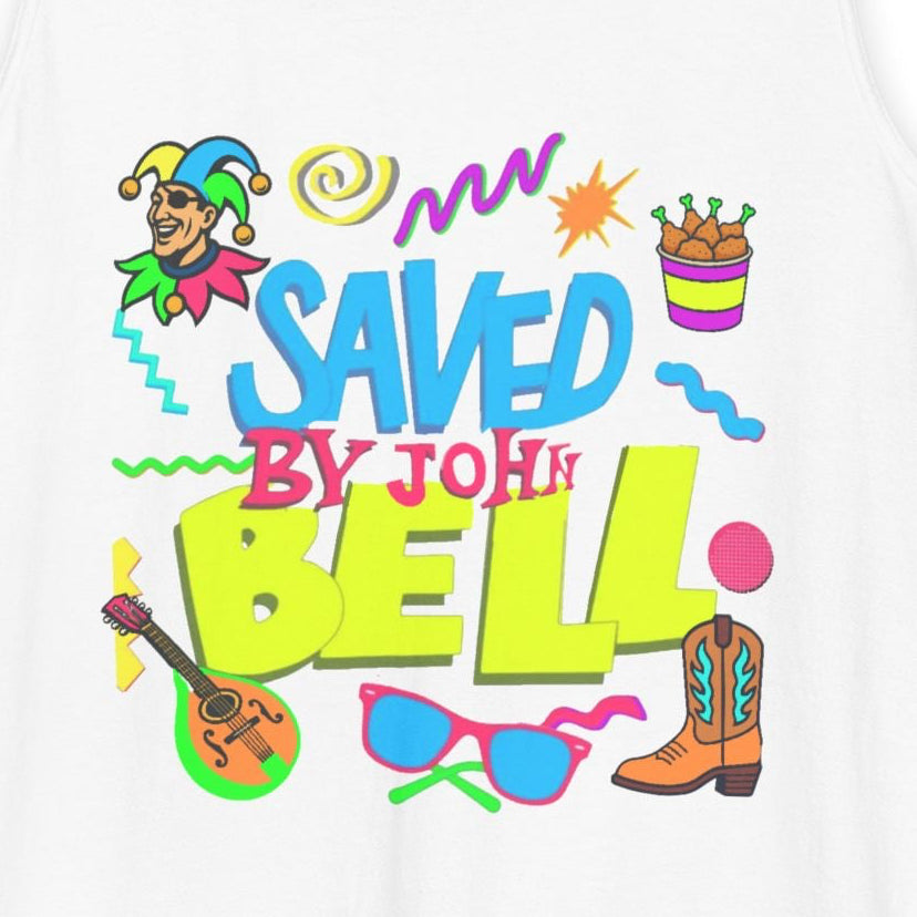 Saved By John Bell Comfort Colors Unisex Tank Top