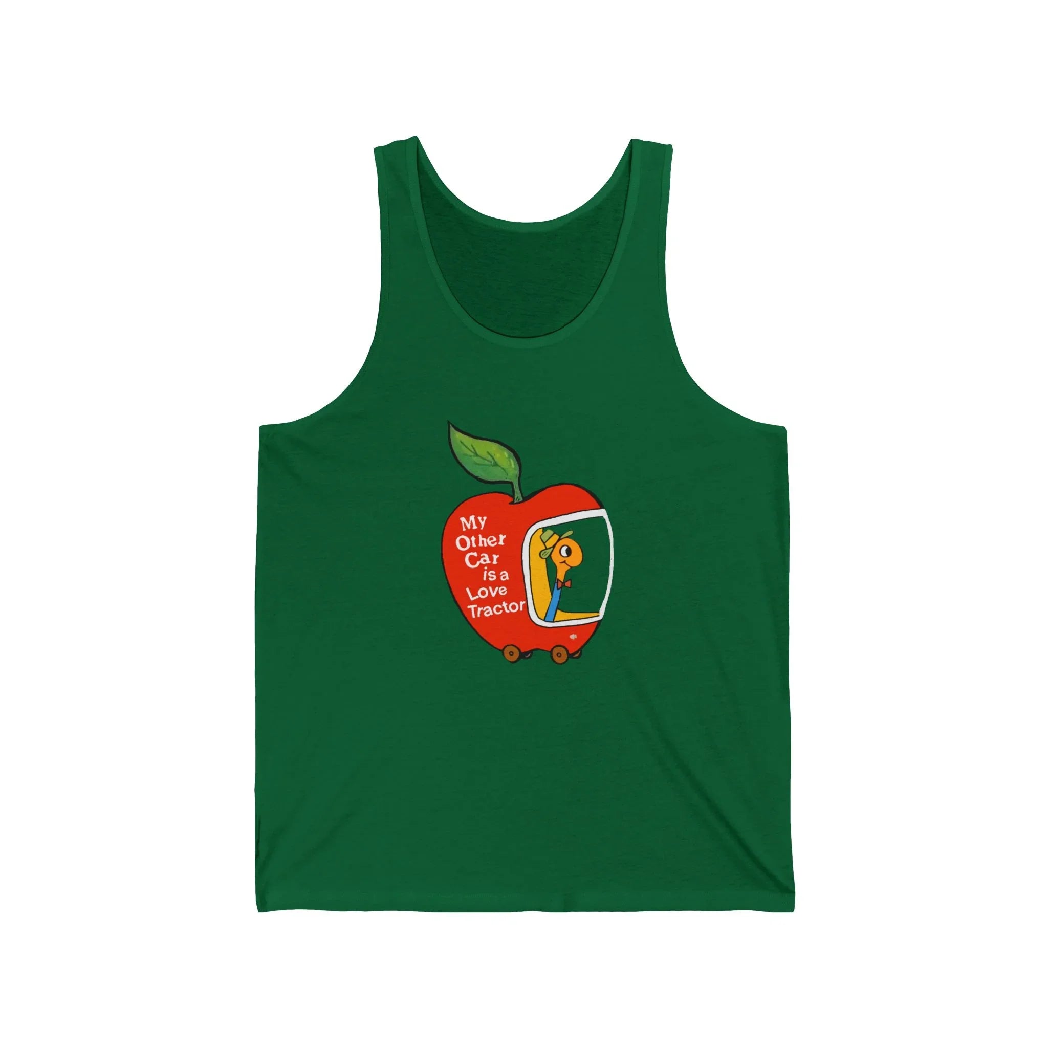 My Other Car Is a Love Tractor Unisex Tank