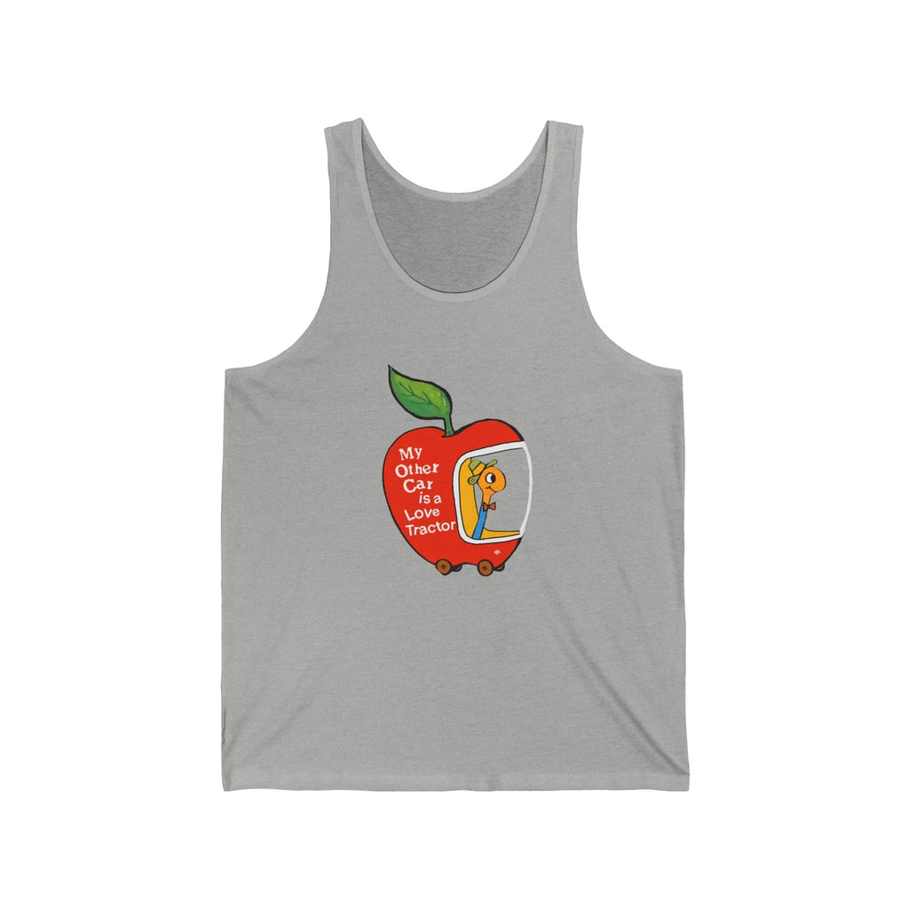 My Other Car Is a Love Tractor Unisex Tank