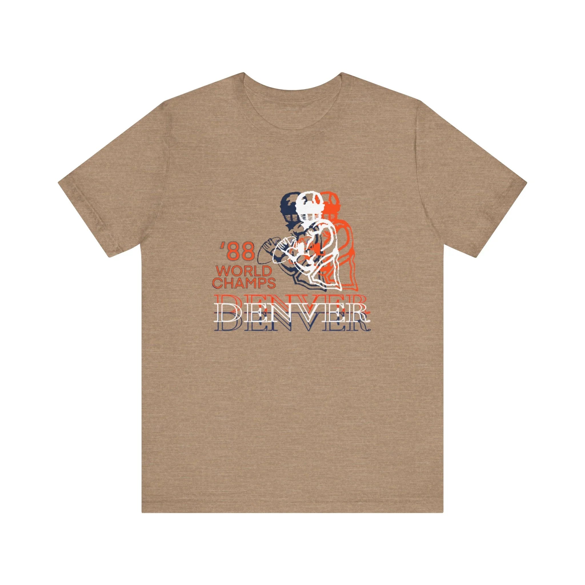 Vintage Denver Broncos Inspired 1988 World Champs