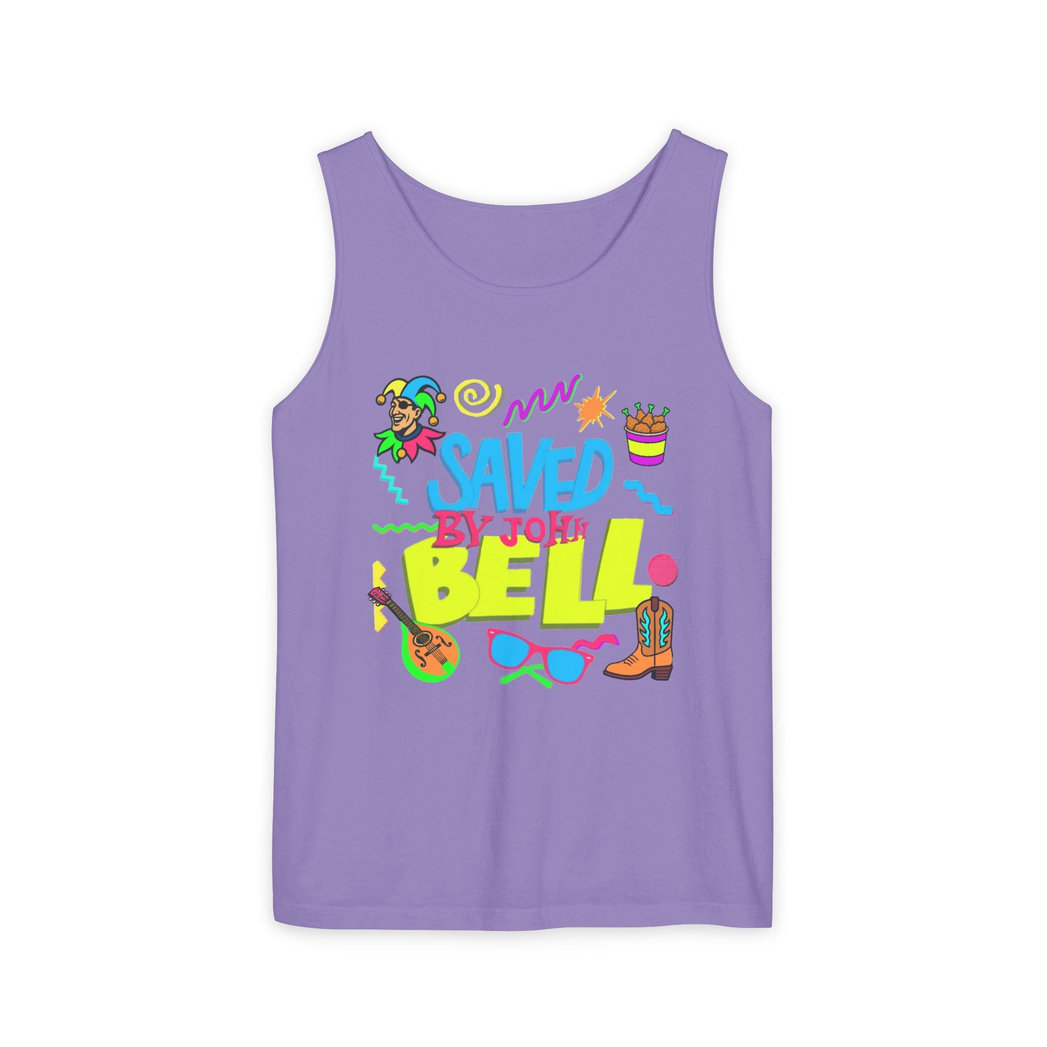 Saved By John Bell Comfort Colors Unisex Tank Top