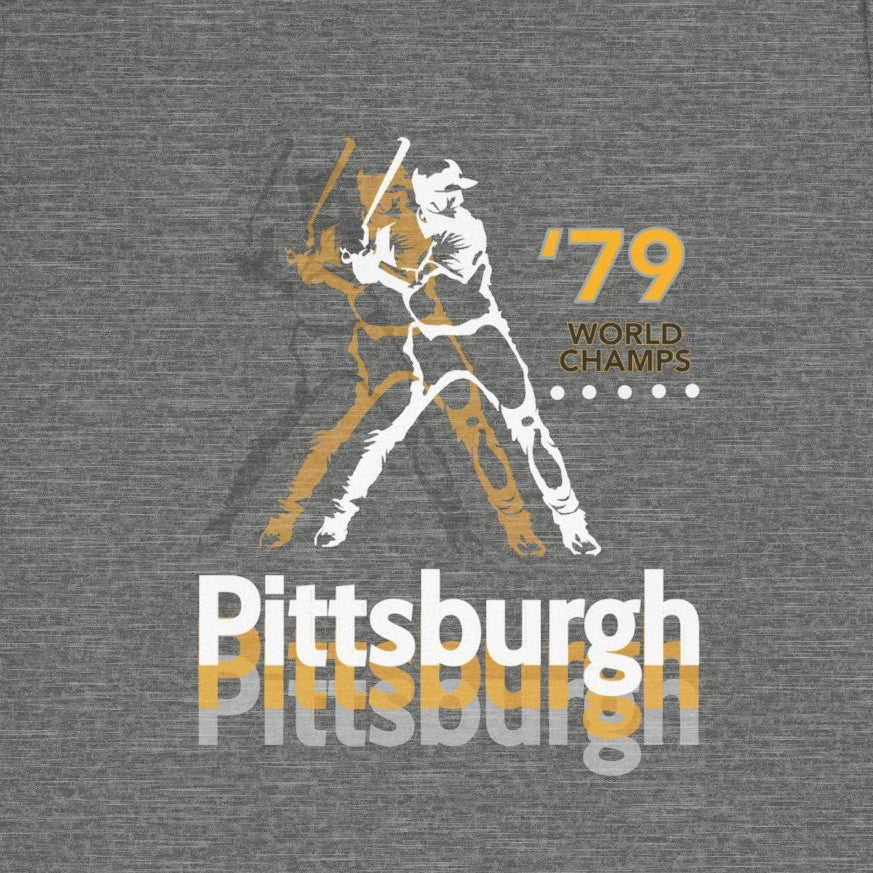 PIttsburgh Pirates 1979 Inspired Vintage World Champs