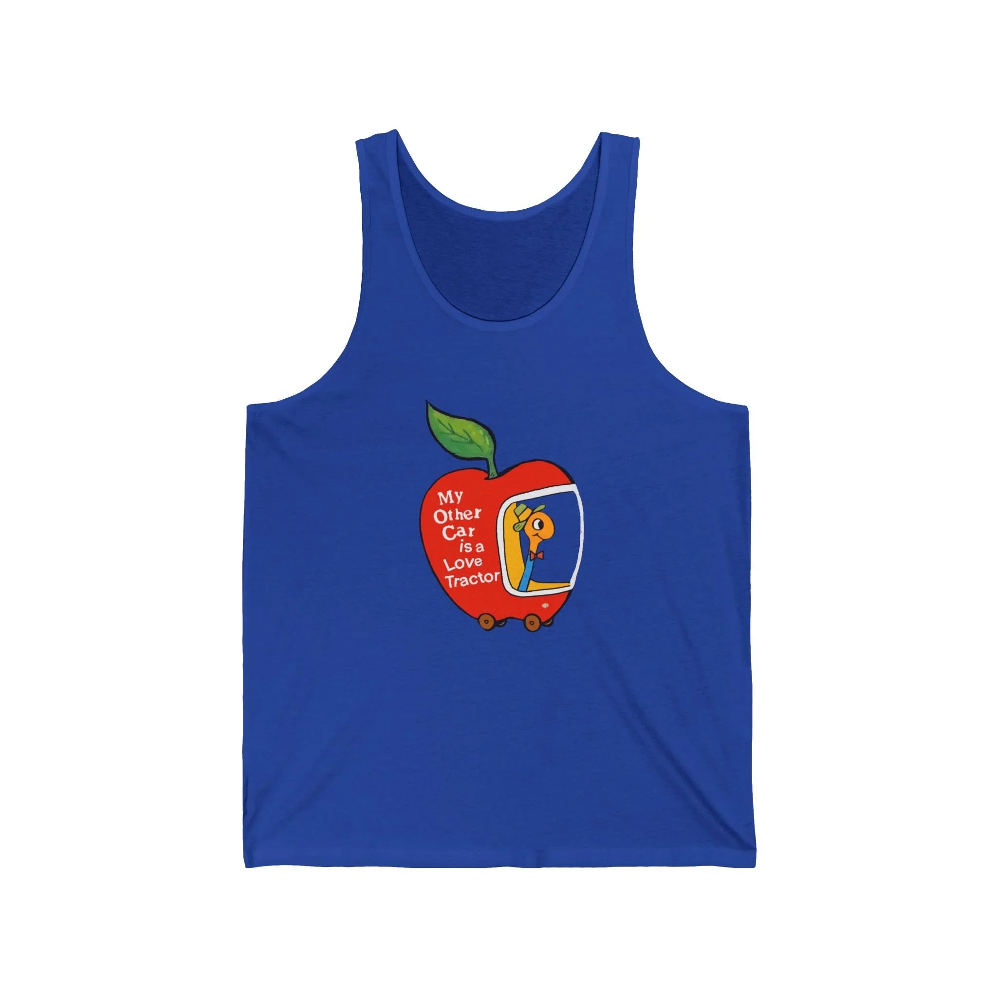 My Other Car Is a Love Tractor Unisex Tank