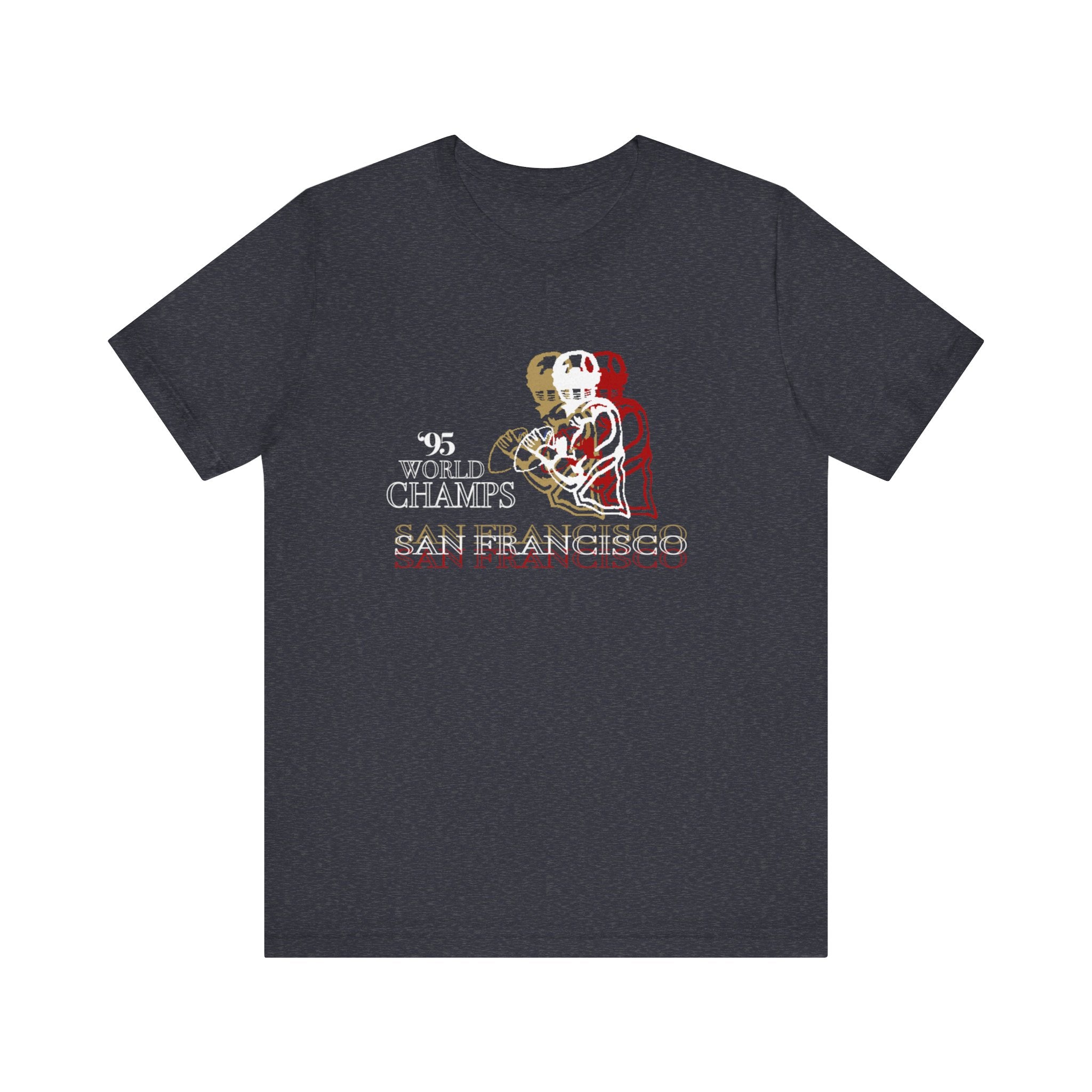 Vintage San Francisco 49ers Inspired 1995 World Champs