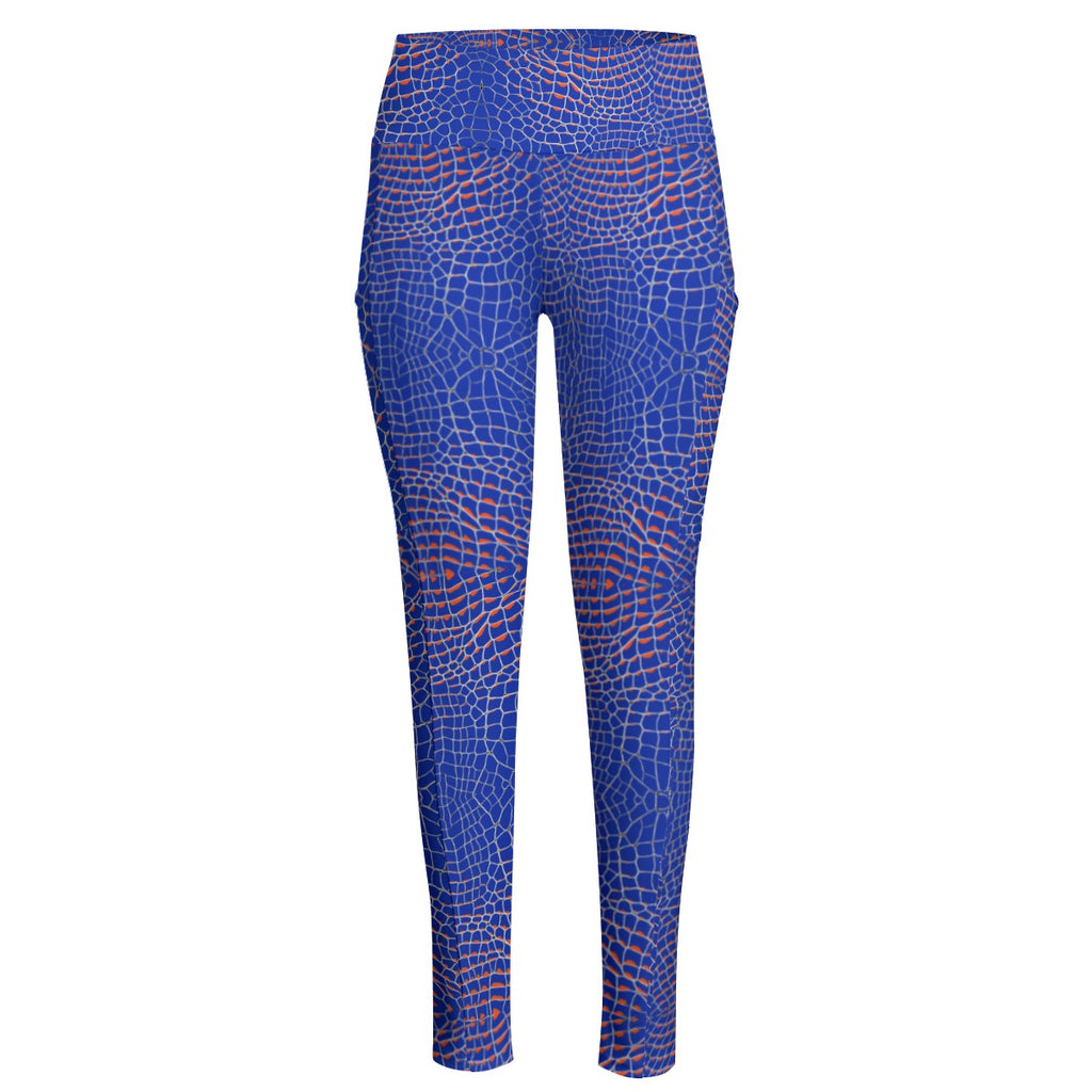 Gator Skin Women's High Waist Leggings With Side Pocket