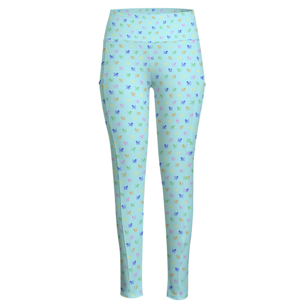 Noteeater Women's High Waist Leggings With Side Pocket