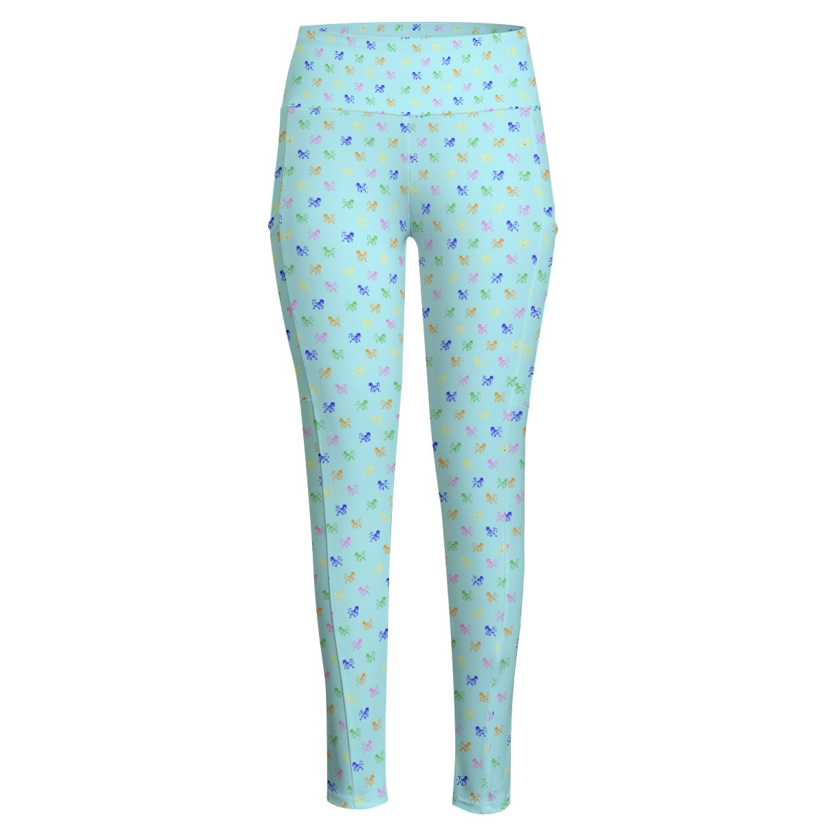 Noteeater Women's High Waist Leggings With Side Pocket