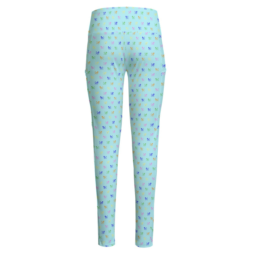 Noteeater Women's High Waist Leggings With Side Pocket