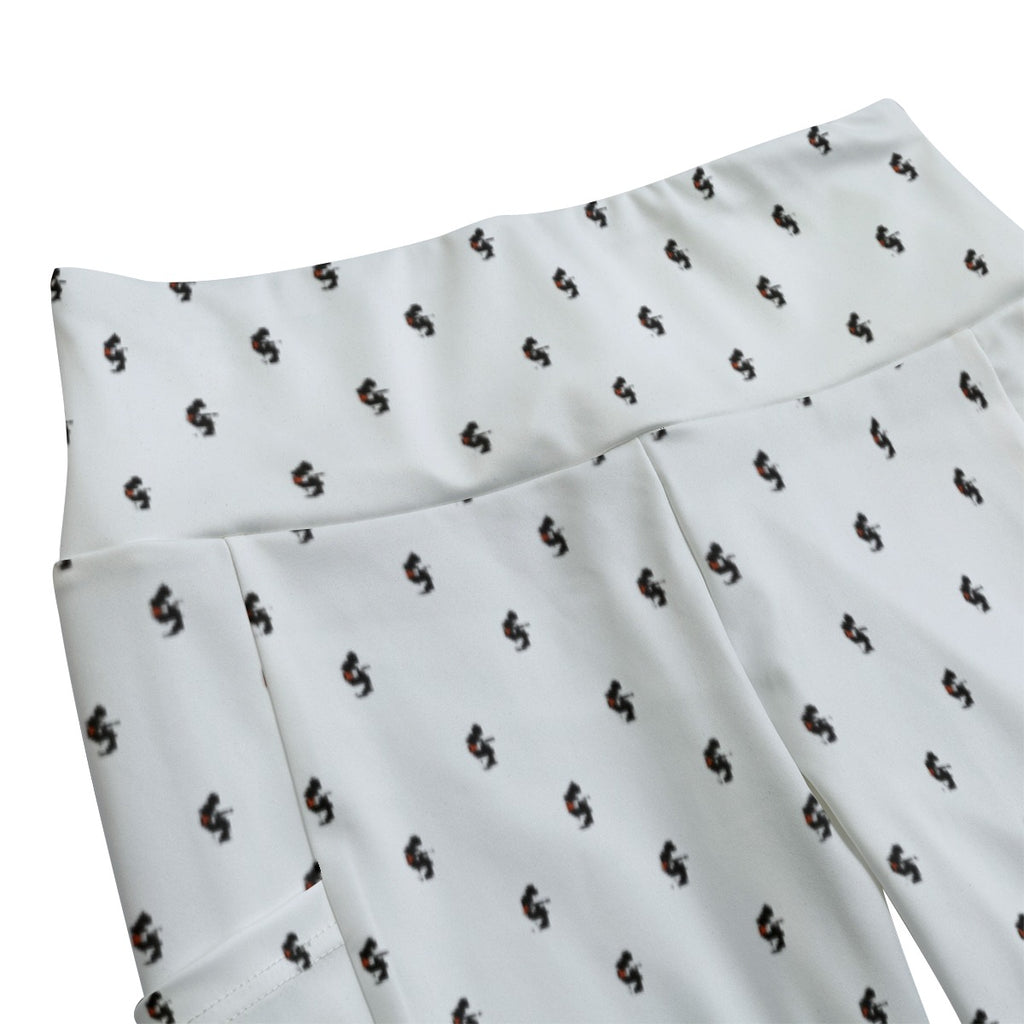 Lingering Lead Mikey Women's High Waist Leggings With Side Pocket