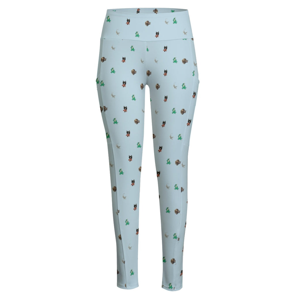 Jerry's Guitars Women's High Waist Leggings With Side Pocket