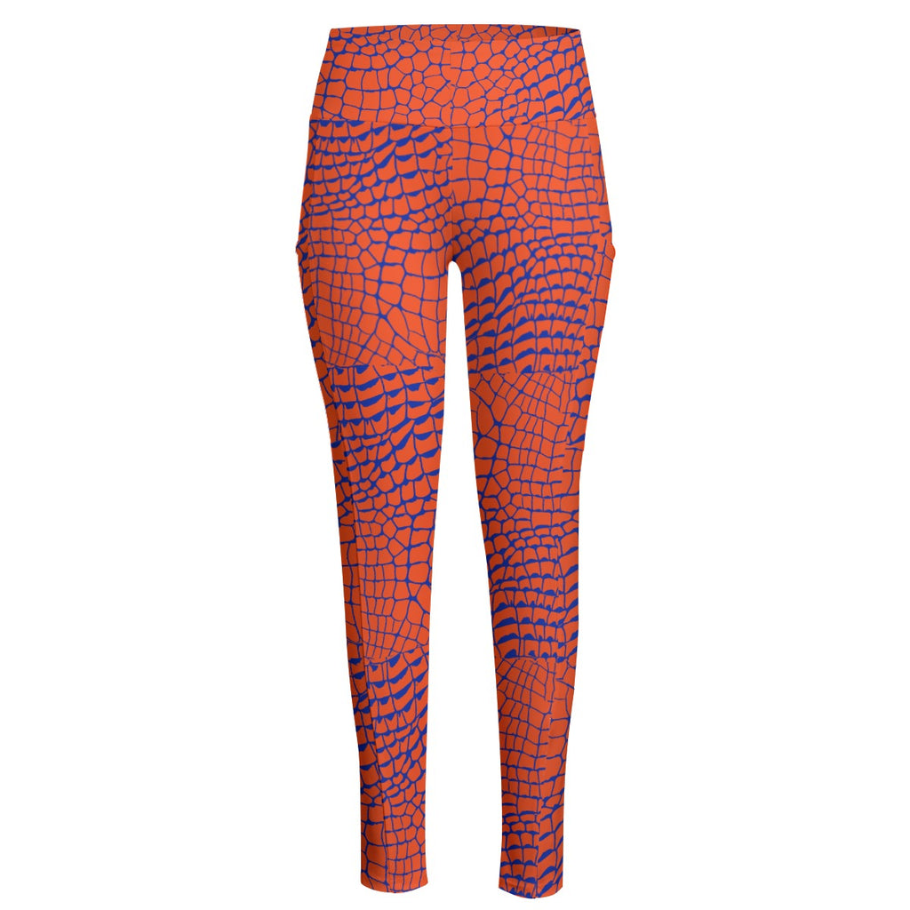 Gators Skins Women's High Waist Leggings With Side Pocket