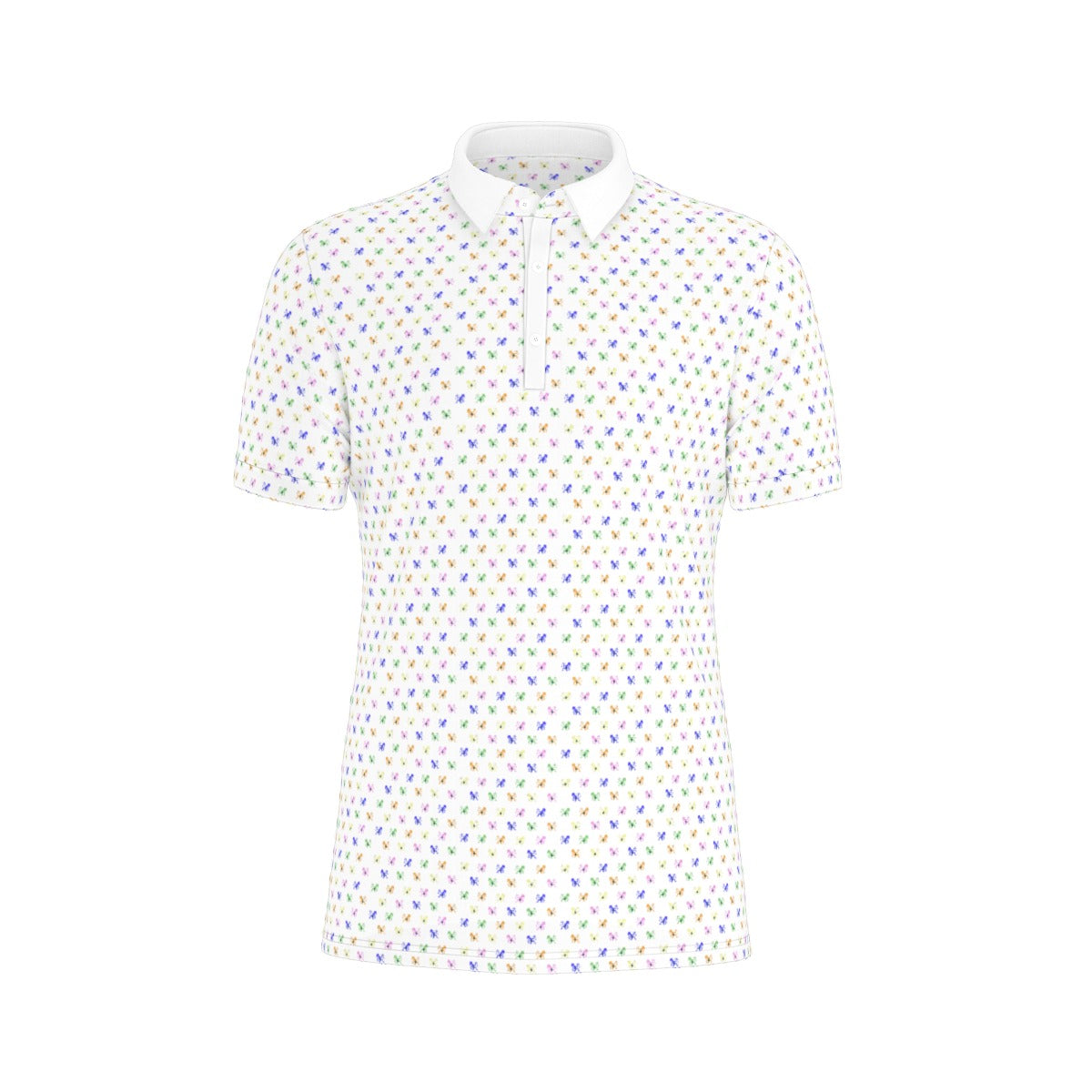 Noteeater Men's Stretch Collar Polo Shirt