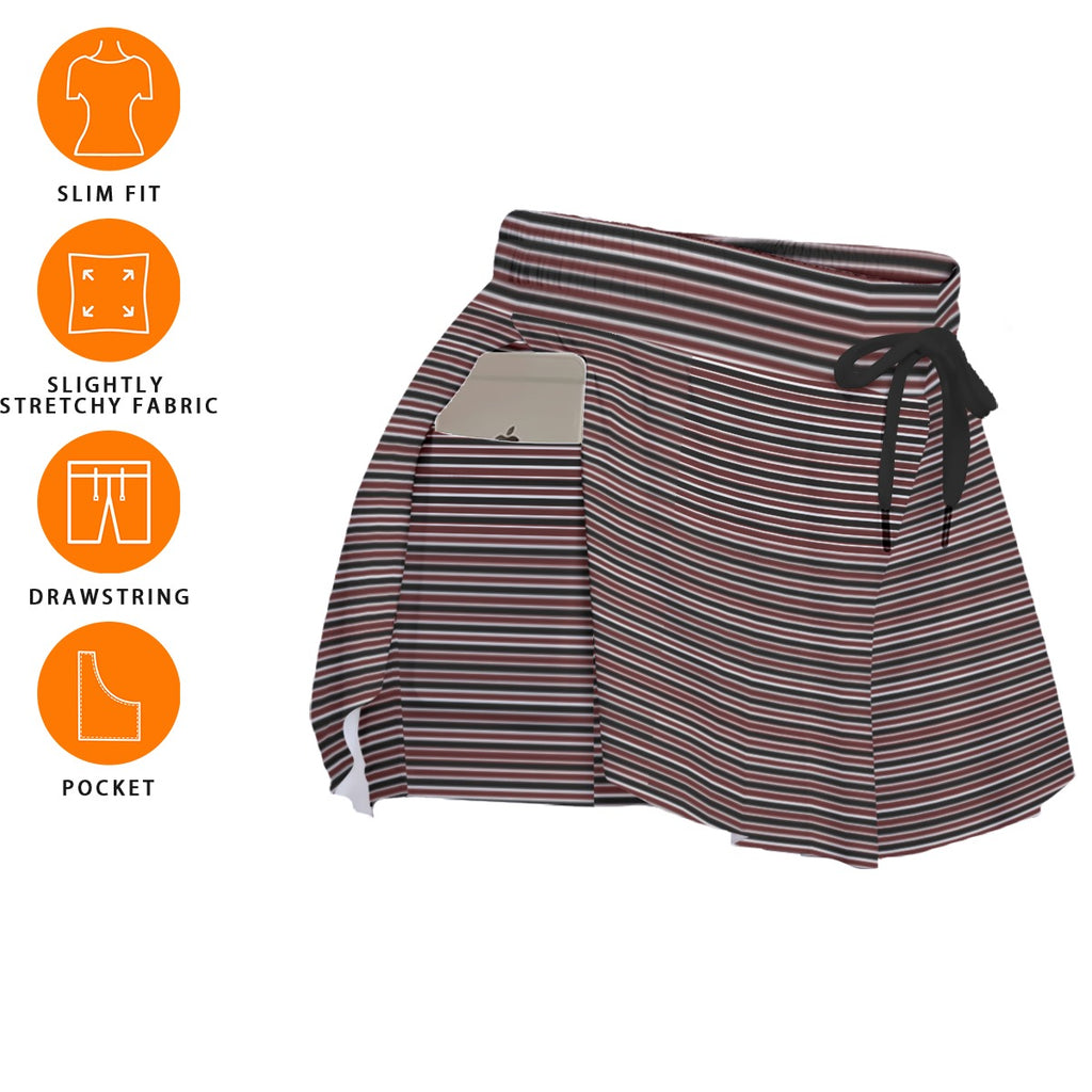 Cocky Women's Sport Skorts With Pocket