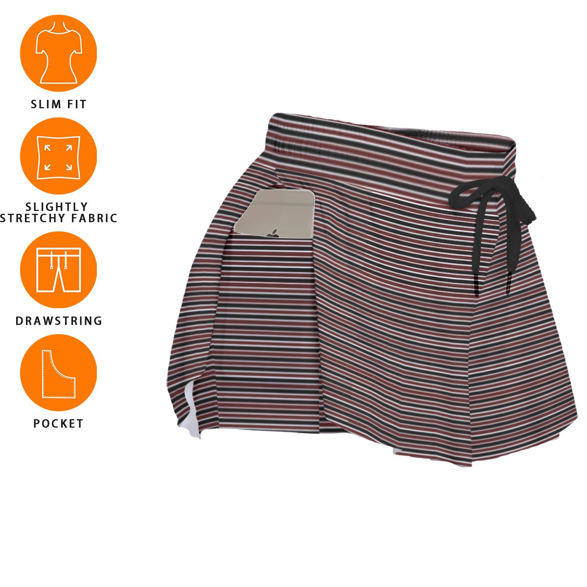 Cocky Women's Sport Skorts With Pocket