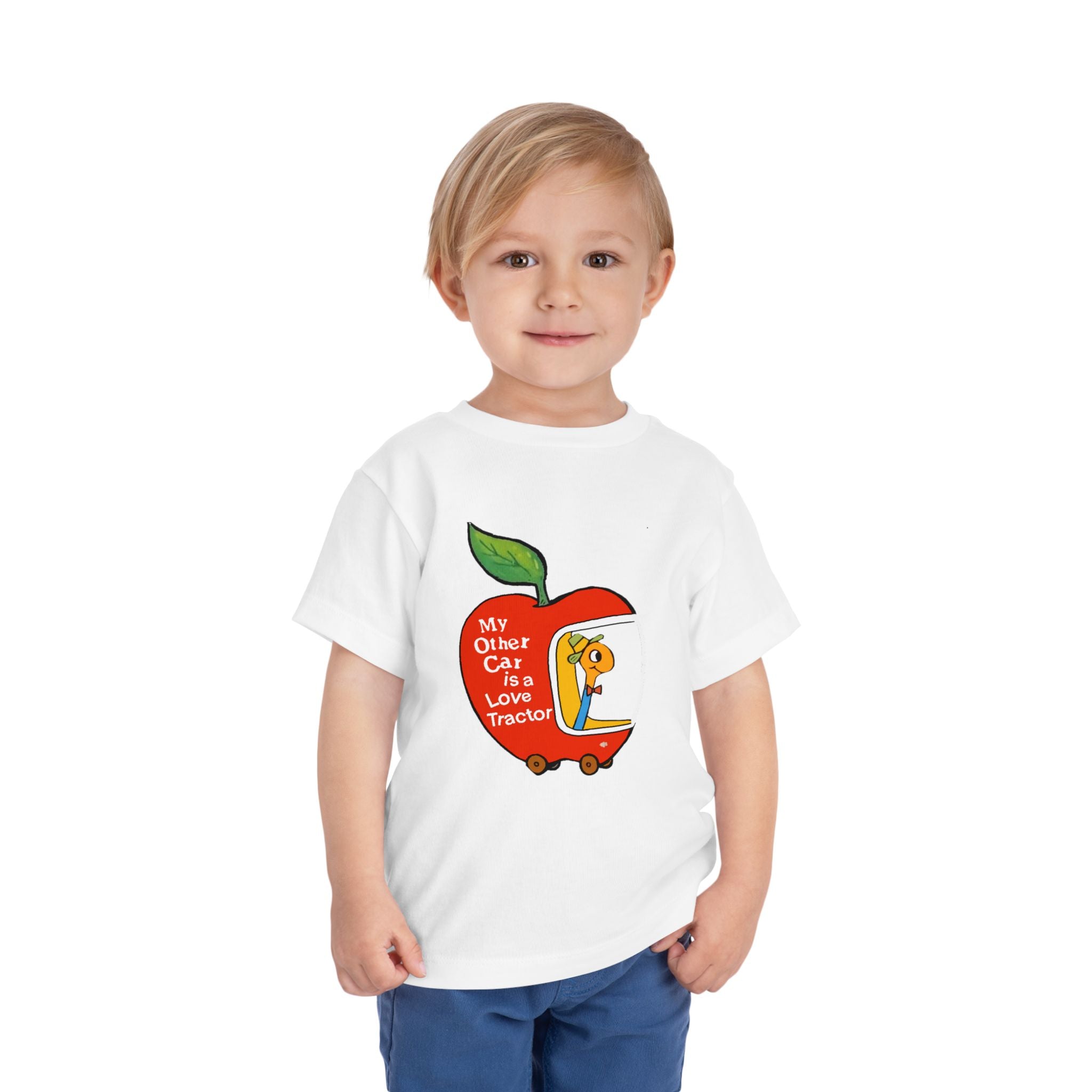 My Other Car Is a Love Tractor Toddler Short Sleeve Tee