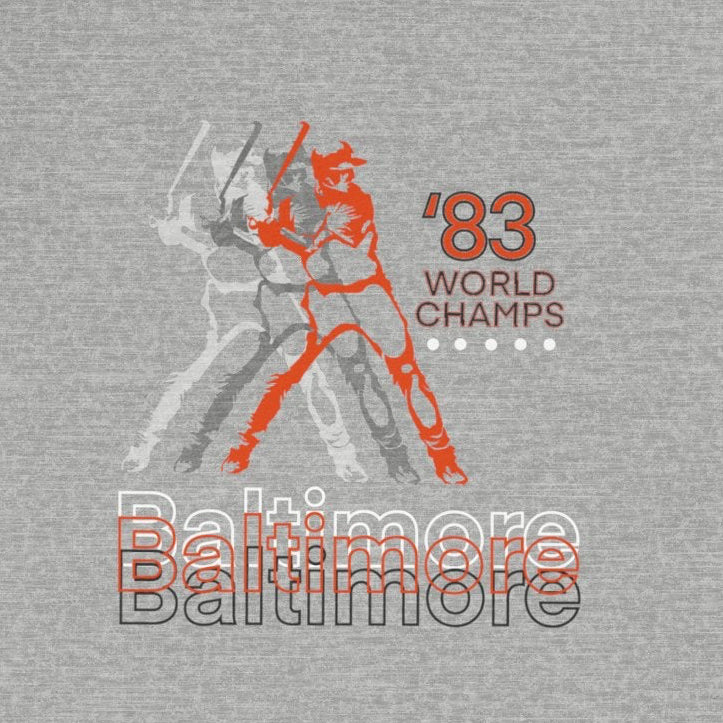 Baltimore Inspired World Series Champs Vintage