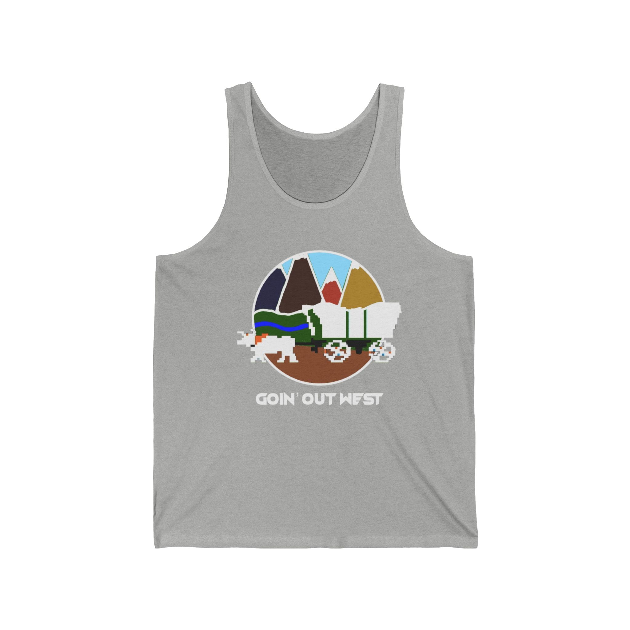 Widespread Panic Goin' Out West Inspired Unisex Jersey Tank WSP WSMFP