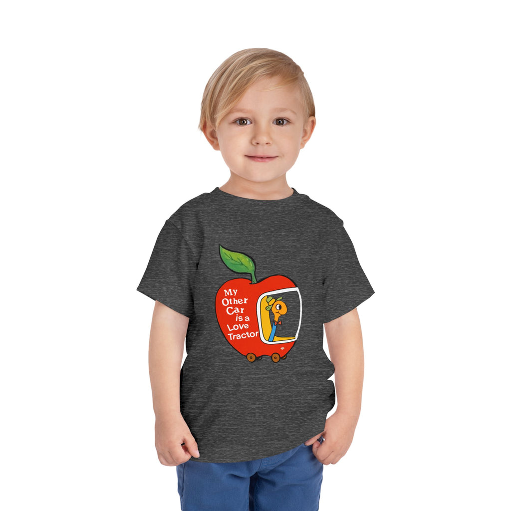My Other Car Is a Love Tractor Toddler Short Sleeve Tee