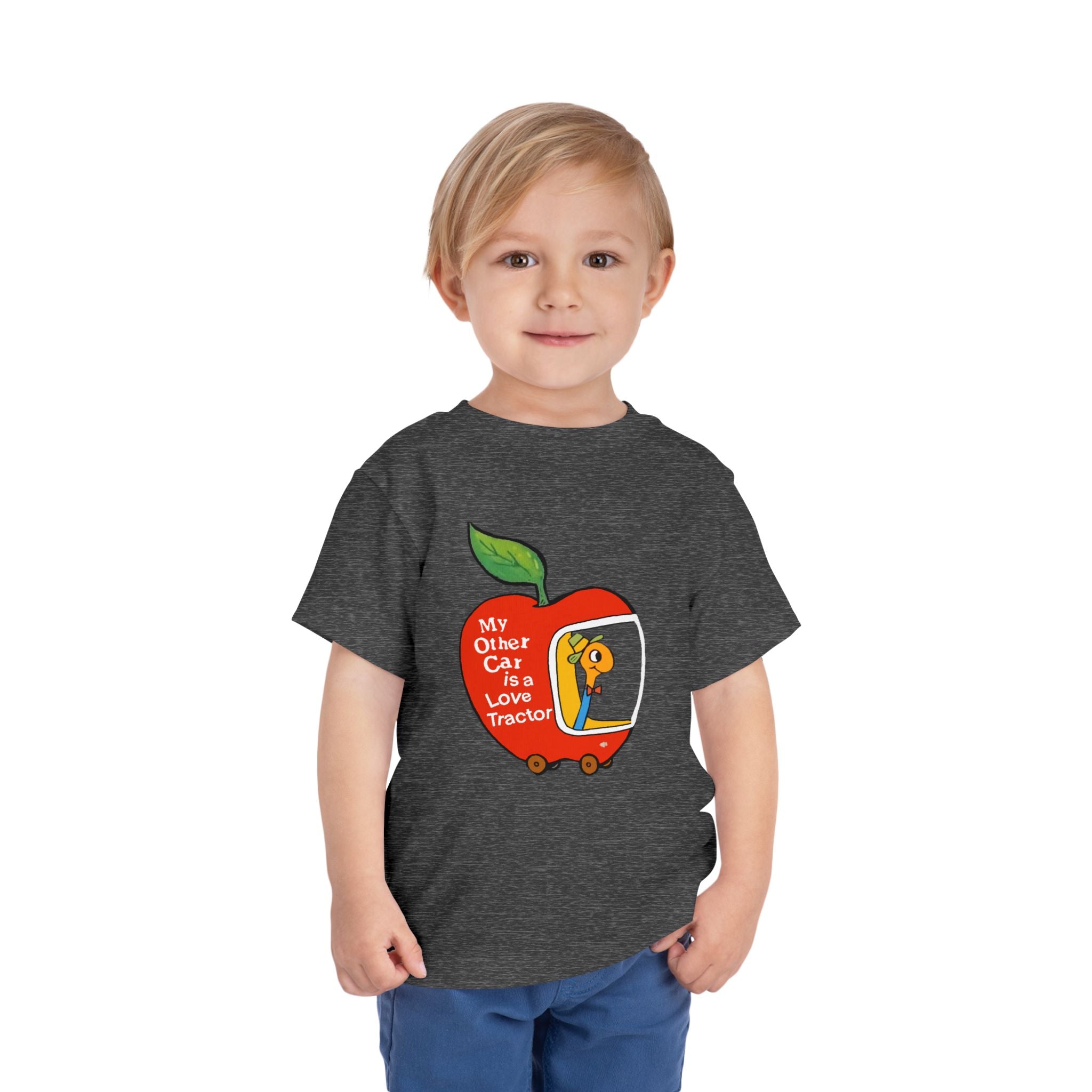 My Other Car Is a Love Tractor Toddler Short Sleeve Tee