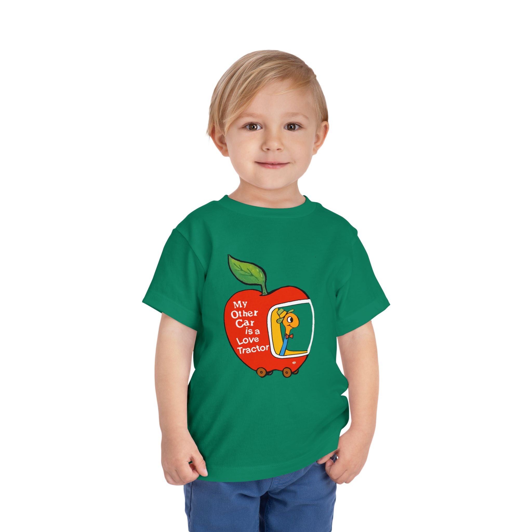 My Other Car Is a Love Tractor Toddler Short Sleeve Tee