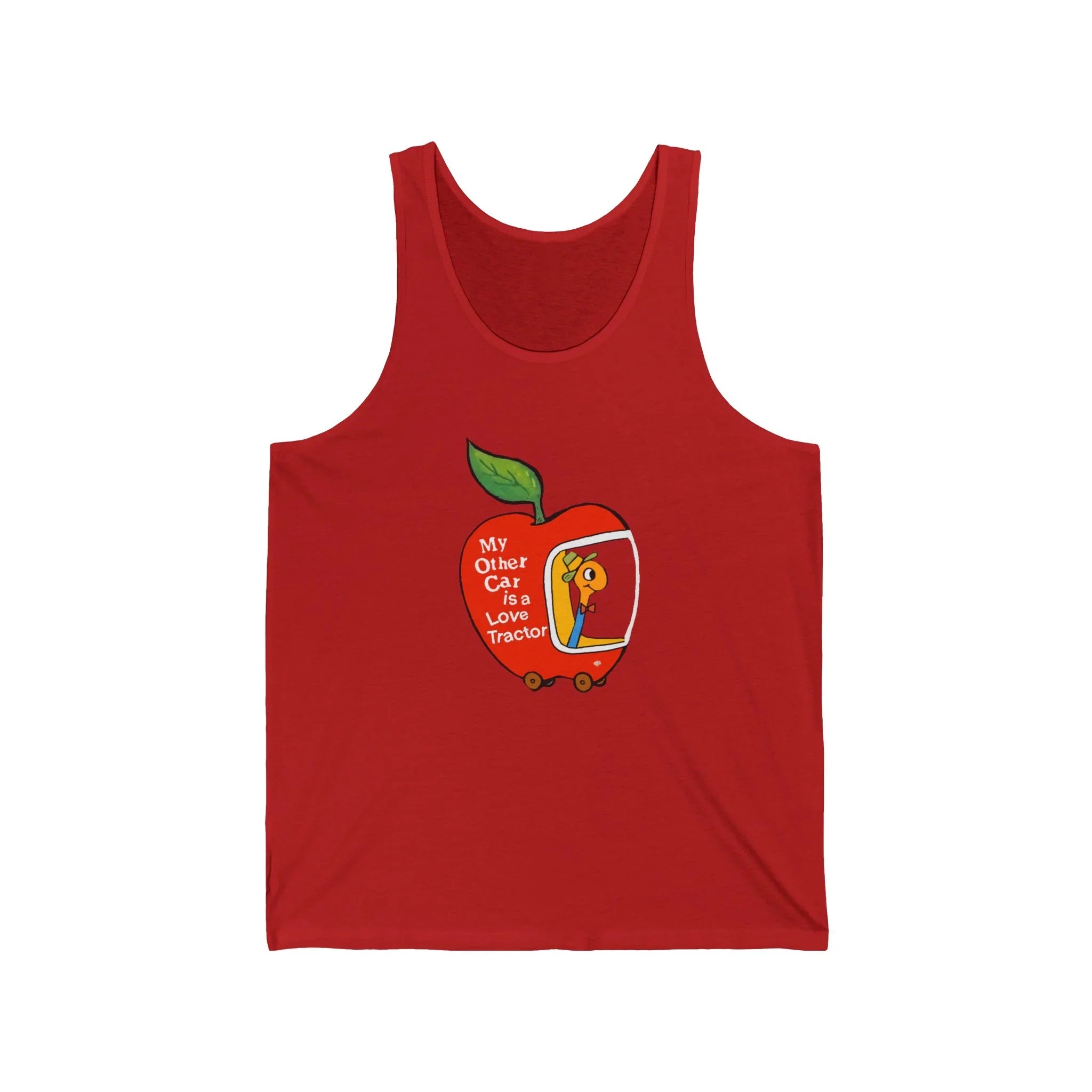 My Other Car Is a Love Tractor Unisex Tank
