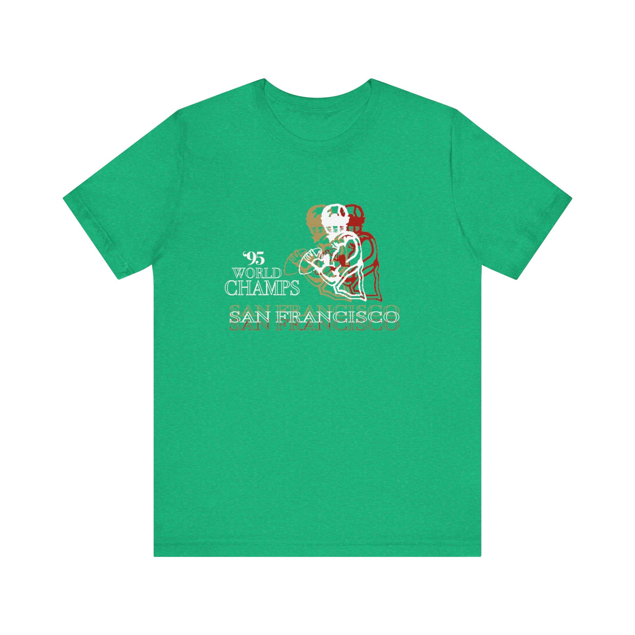 Vintage San Francisco 49ers Inspired 1995 World Champs