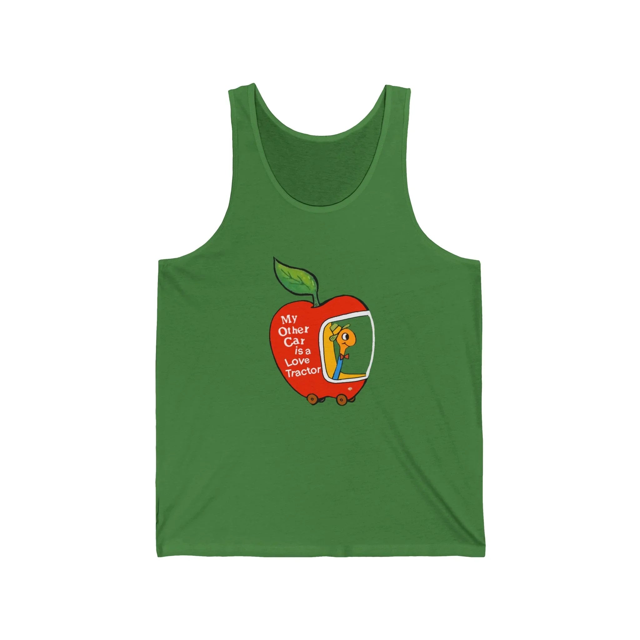 My Other Car Is a Love Tractor Unisex Tank