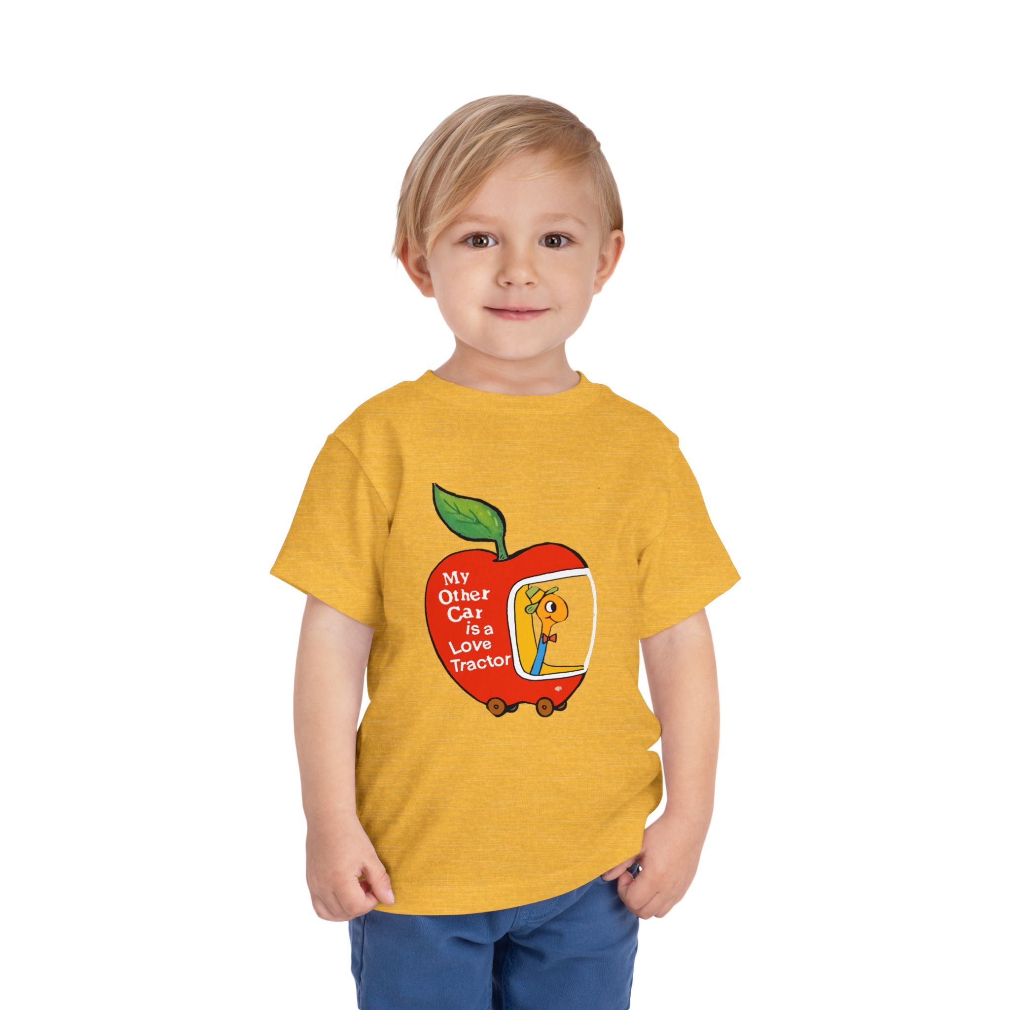 My Other Car Is a Love Tractor Toddler Short Sleeve Tee