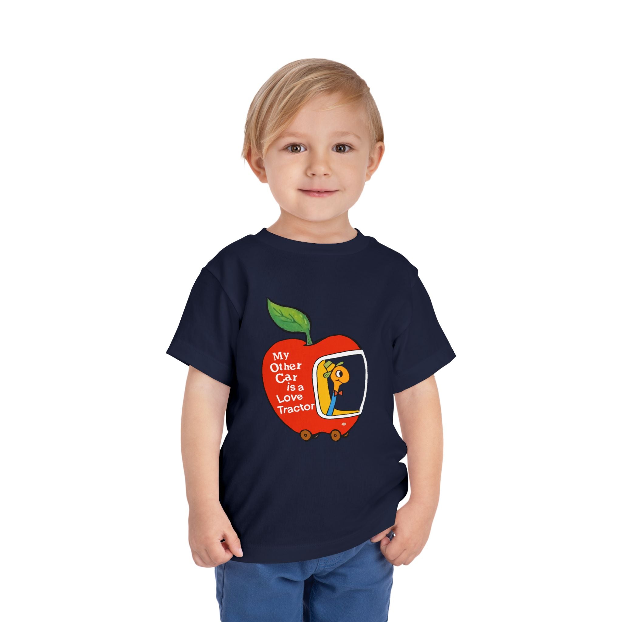 My Other Car Is a Love Tractor Toddler Short Sleeve Tee