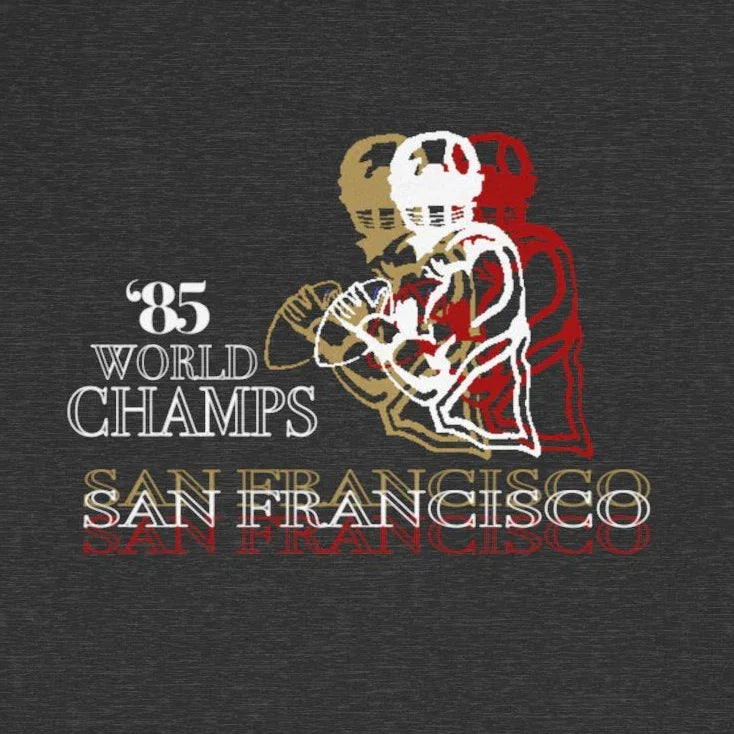 Vintage San Francisco Inspired 1985 World Champs
