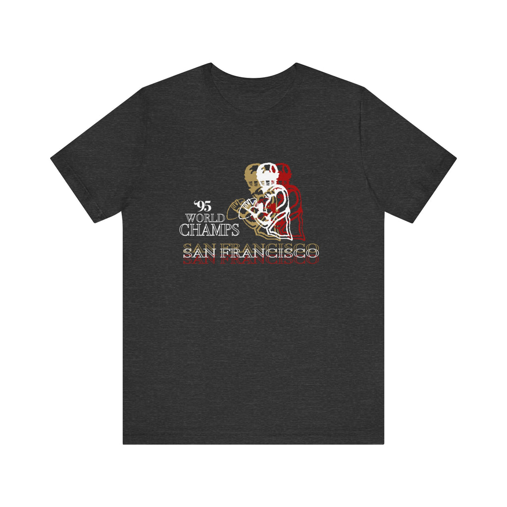 Vintage San Francisco 49ers Inspired 1995 World Champs