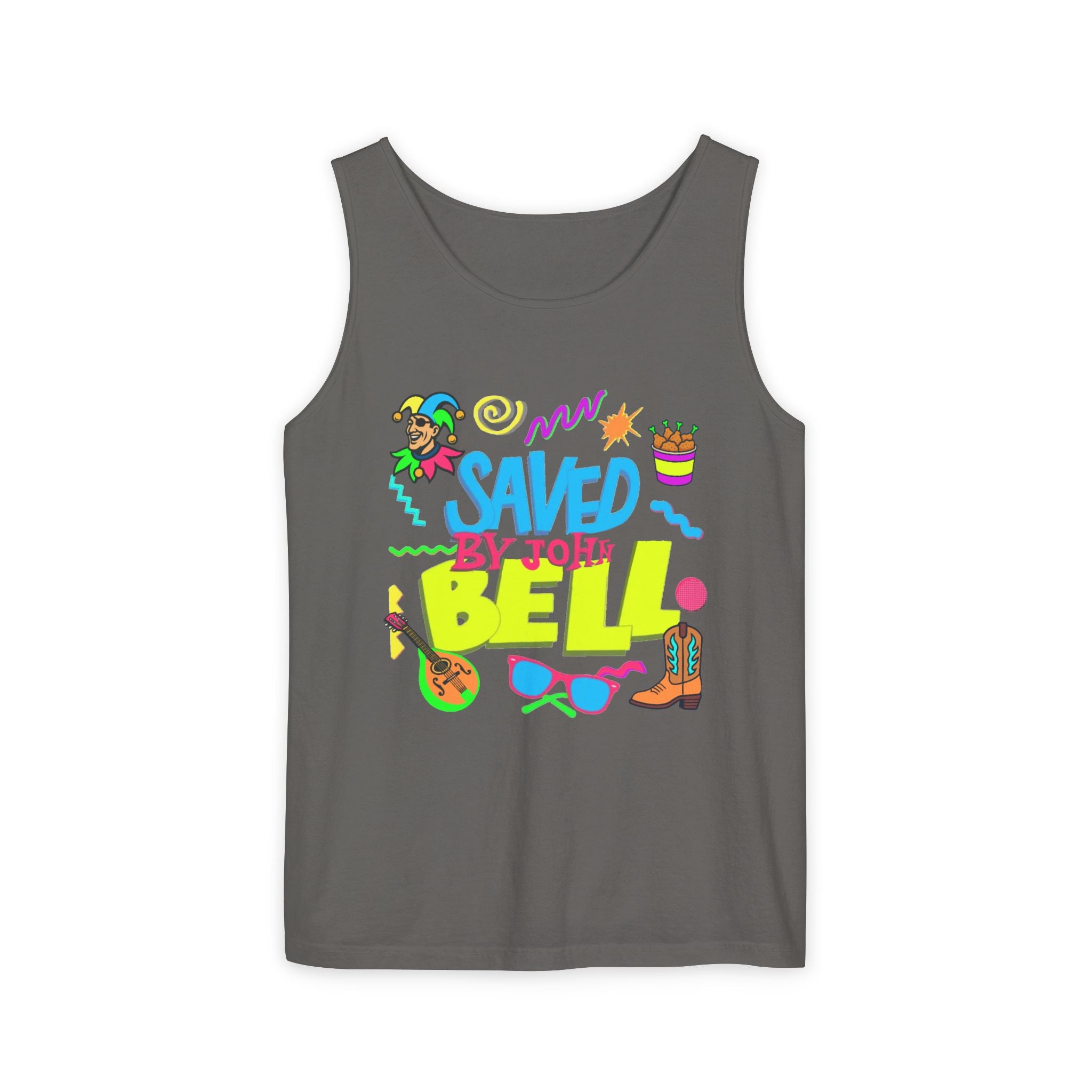 Saved By John Bell Comfort Colors Unisex Tank Top